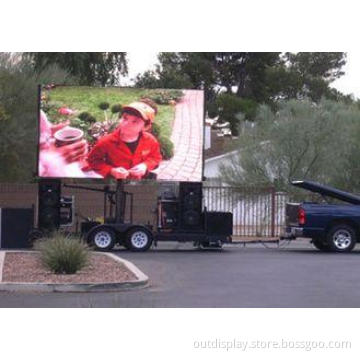 Commercial Waterproof HD Truck Mobile LED Display Screen Wa